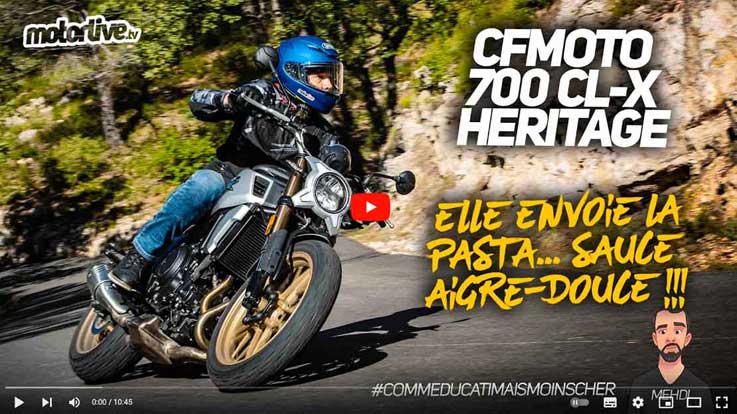 Essai CFMOTO 700 Heritage Motorlive