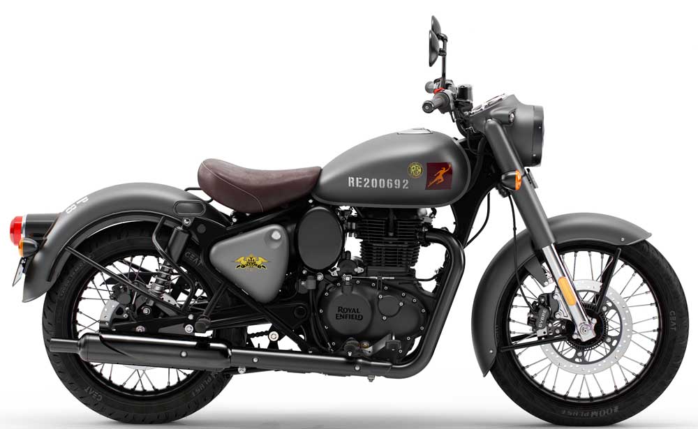 Royal Enfield 350 Classic Signals Marsh Grey