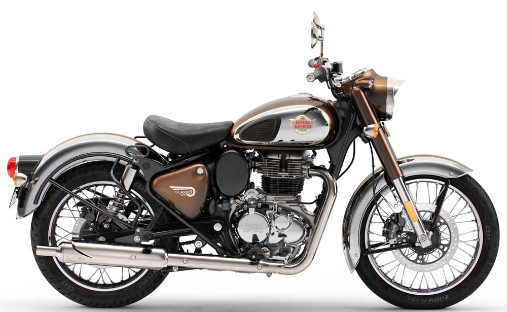 Royal Enfield 350 Classic chrome-bronze