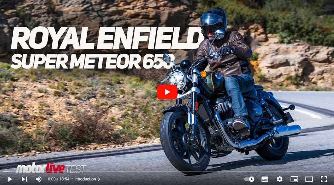 Motorlive Essai Super Meteor 650 sur Youtube