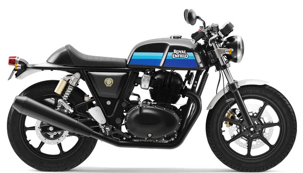 Royal Enfield 650 Continental GT - Slipstream Blue