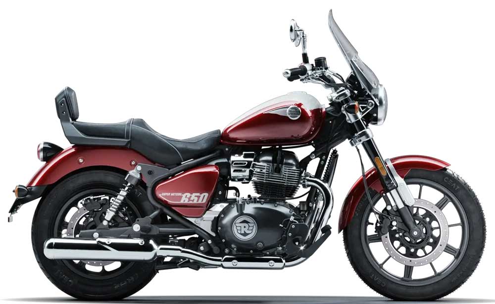 Royal Enfield 650 Super Meteor Celestial Red