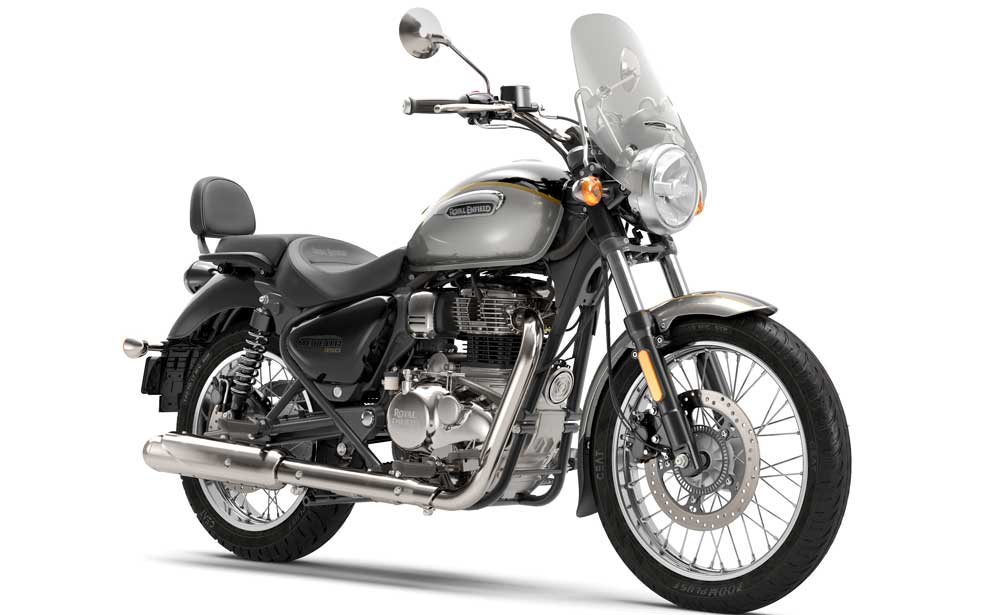 Royal Enfield 350 Meteor Aurora Black droite