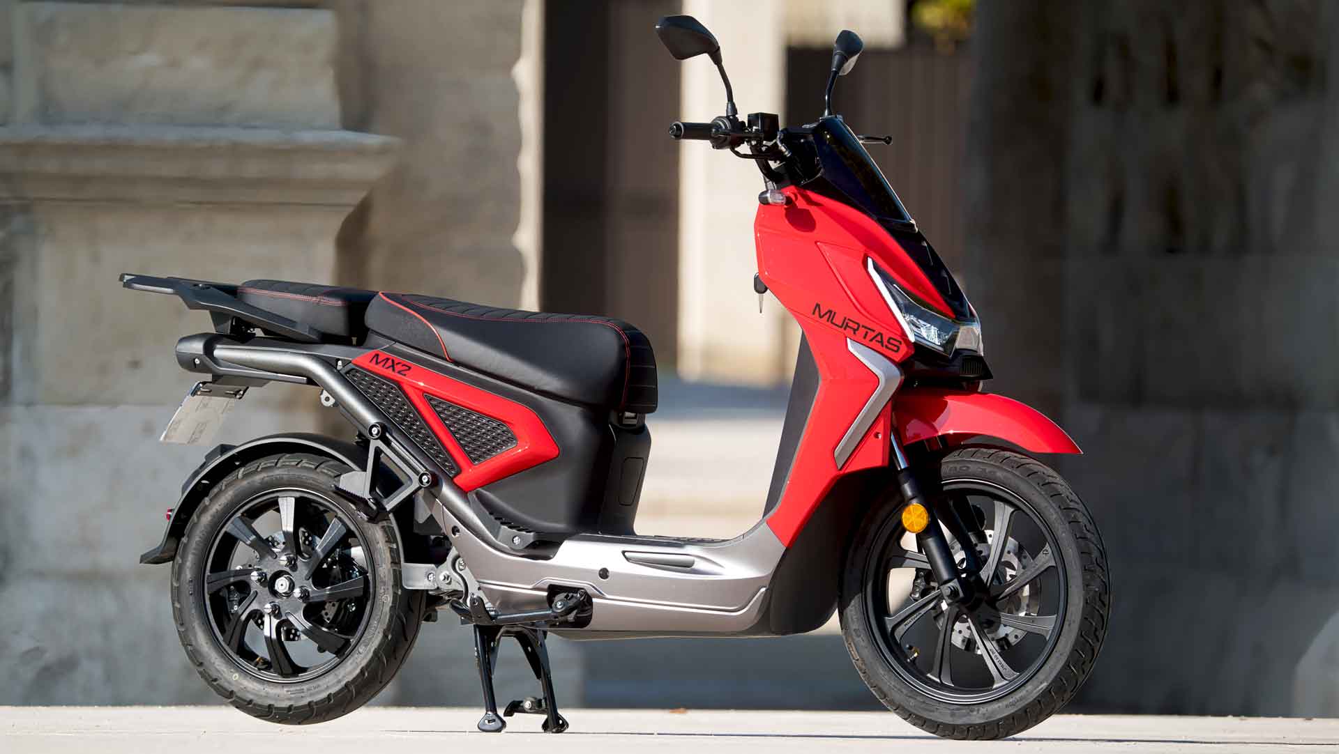 Murtas Scooter électrique rouge profile