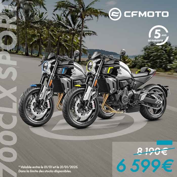 CFMoto Promotion Janvier 2025 700 CL-X Sport