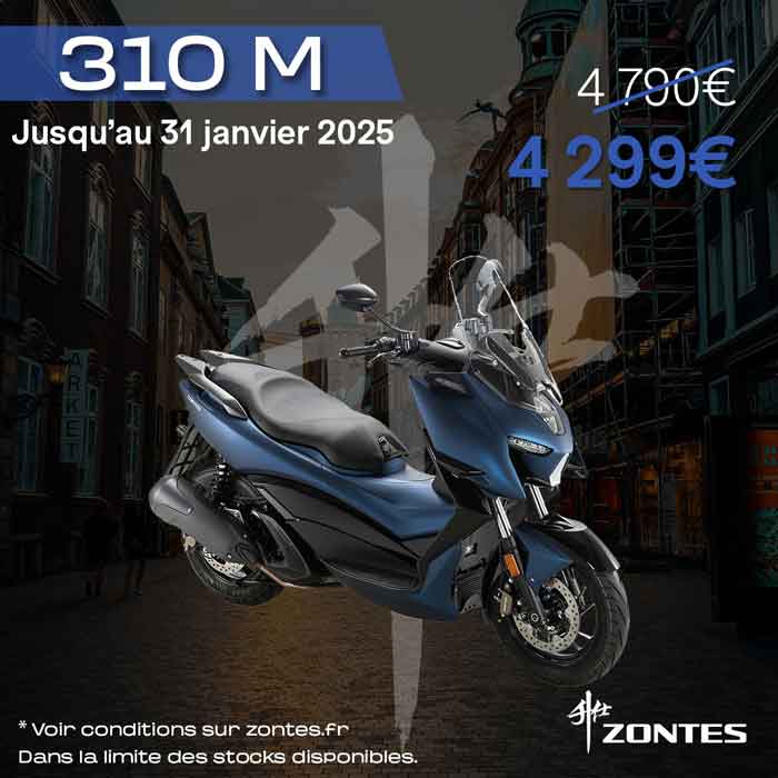 Zontes Promotion Janvier 2025 350 M