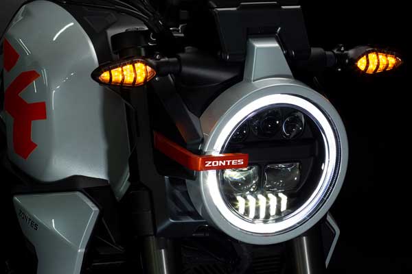 Zontes 350 GK phare