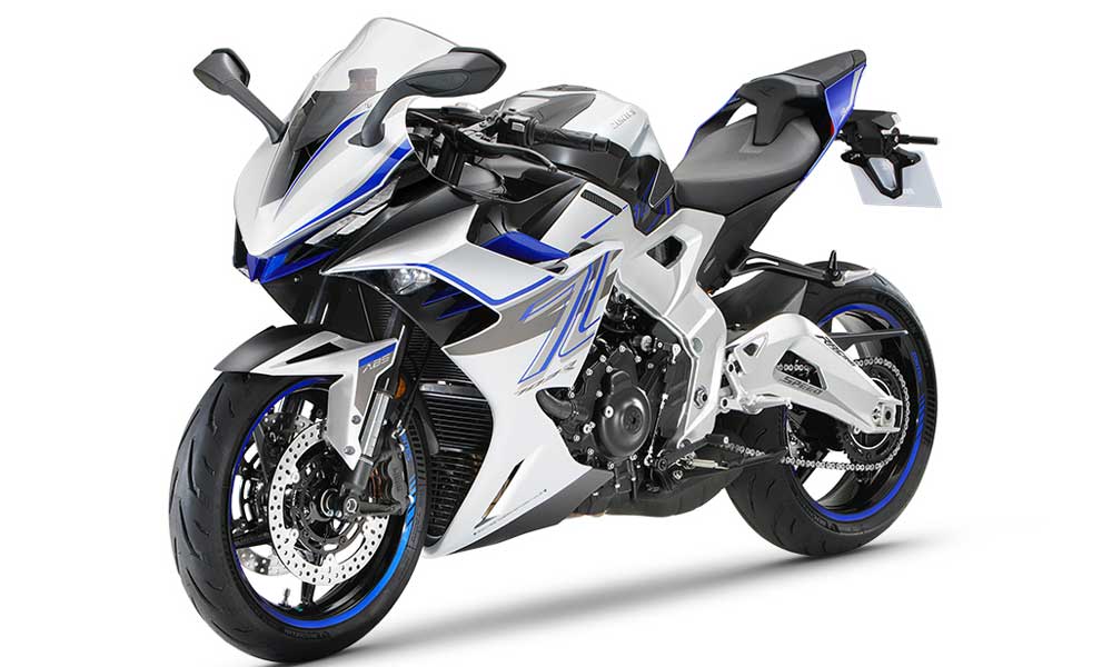 Zontes 703 RR blanc bleu gauche