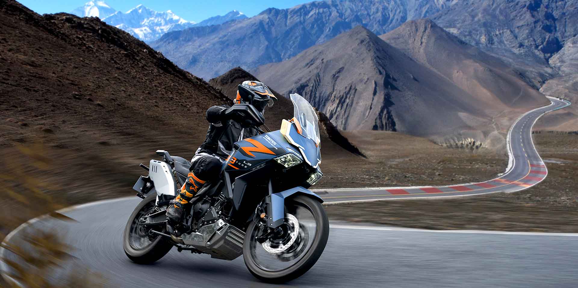 Zontes 703 F Adventure sur route