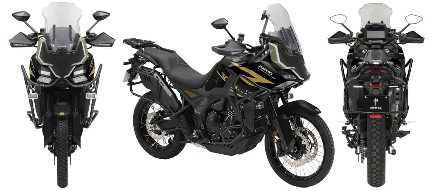 Zontes 703F Touring front & back