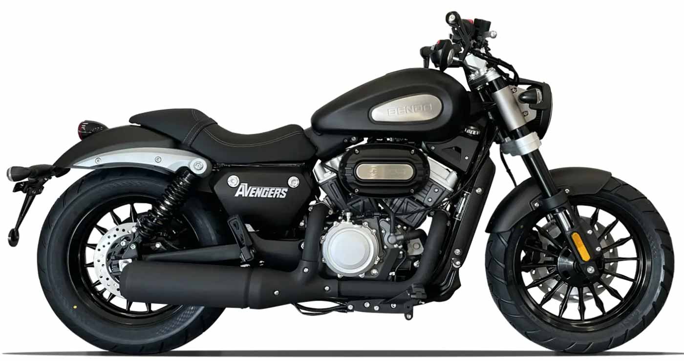 Benda Magpower 125 Avengers noir mat