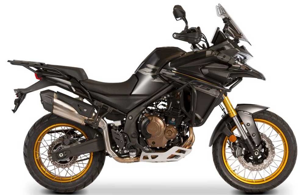 Voge DS625X noir profil