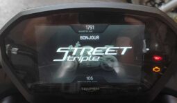 TRIUMPH 7650 STREET TRIPLE RS – Garantie 12/2025 complet