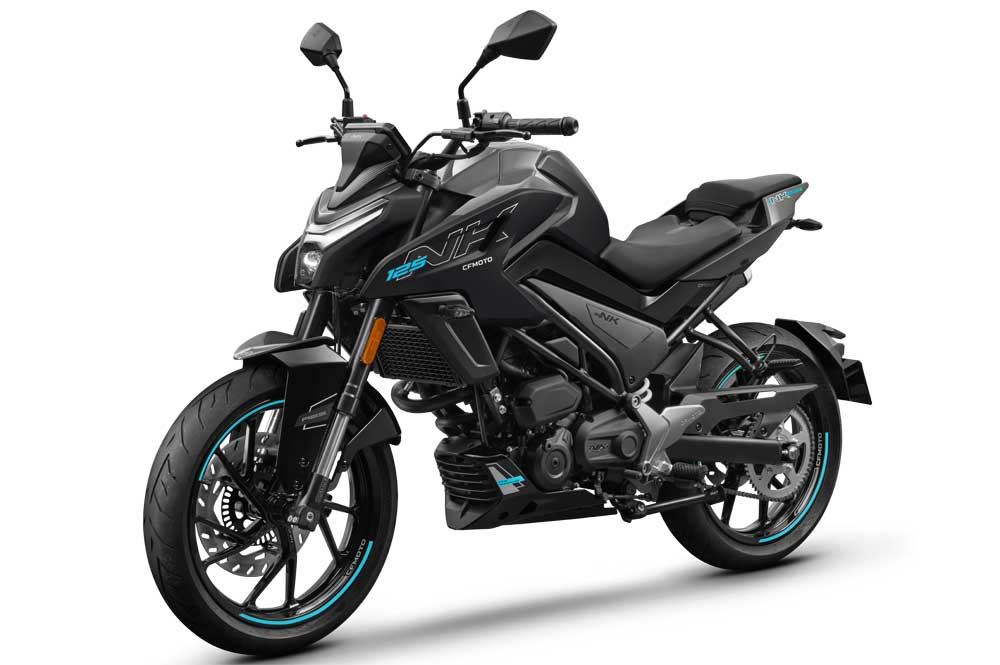 CFMoto 125NK noir vue gauche