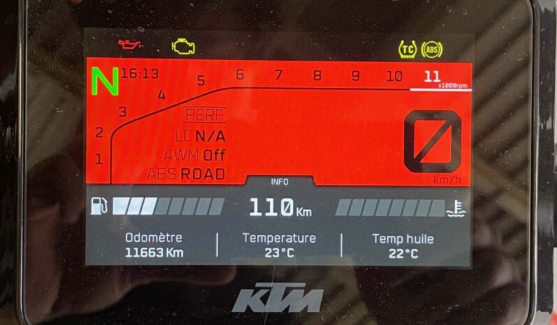 KTM 1290 SUPERDUKE R ABS – Garantie 6 mois P&Mo complet