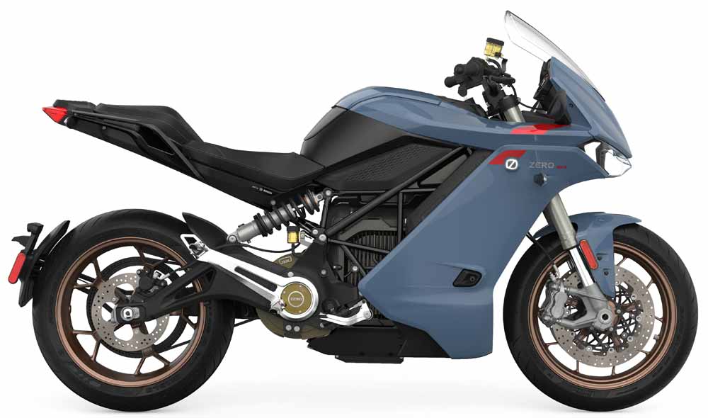 Zero Motorcycles SR/S bleue