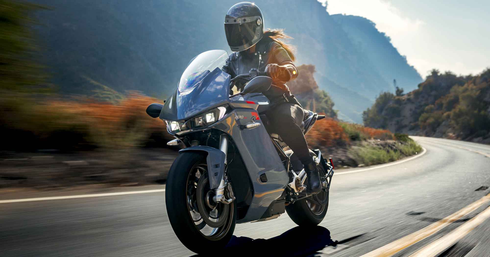 Zero Motorcycles SR/S sur route