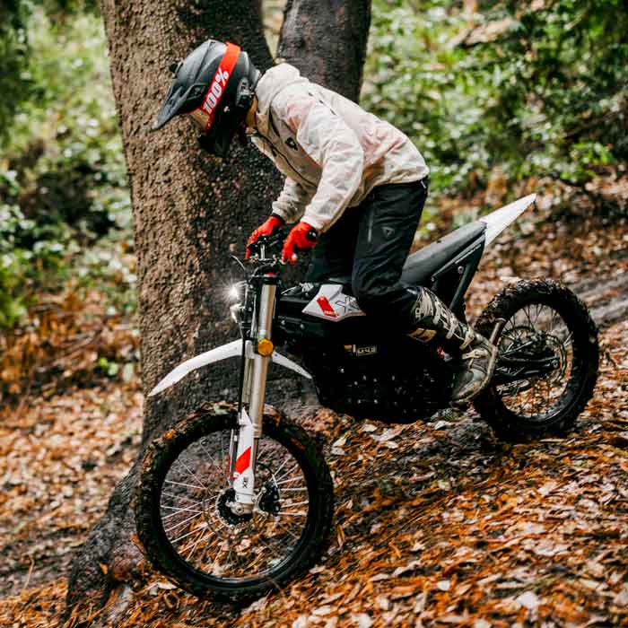 Zero Motorcycles XE forêt