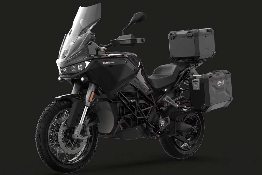 Zero Motorcycles DSR/X black edition gauche