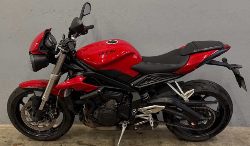 TRIUMPH 765 STREET TRIPLE S – Garantie 6 mois P&Mo complet