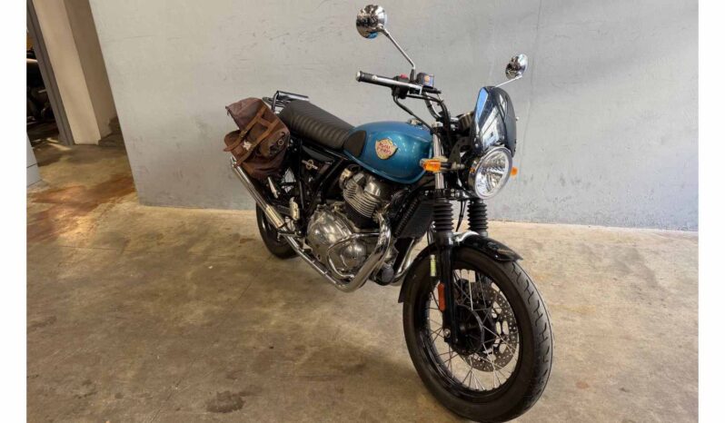 ROYAL ENFIELD 650 INTERCEPTOR BLUE VENTURA ABS A2 – Garantie 6 mois P&Mo complet