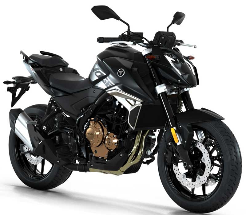 Voge R 625 noir vue droite