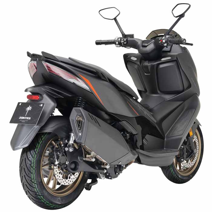 Zontes Maxi Scooter 368D vue arrière Zontes Maxi Scooter 368D vue arrière