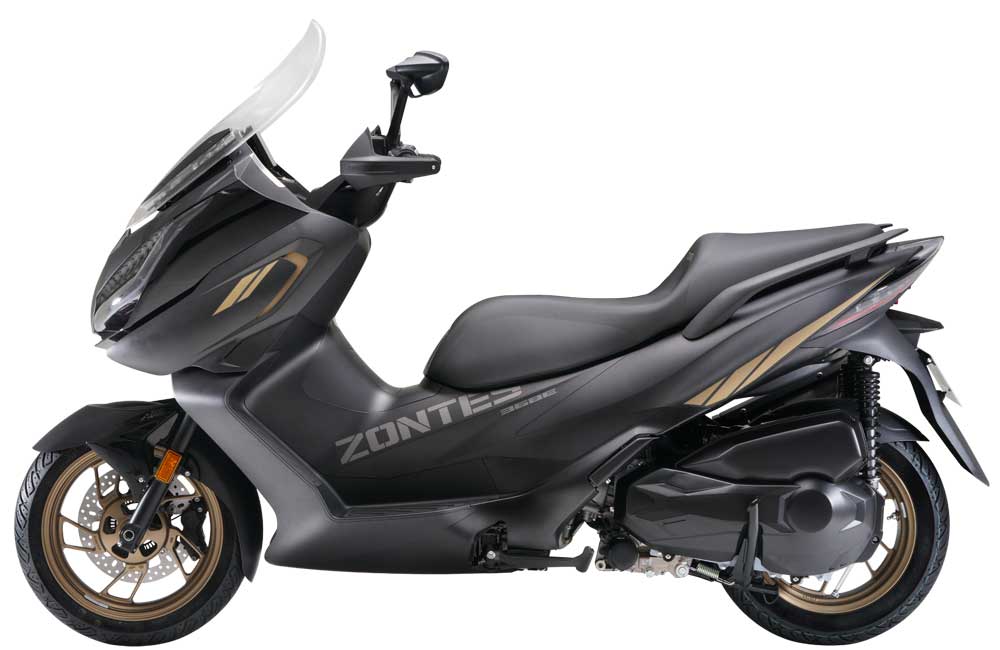 Zontes Maxi Scooter 368E profil gauche