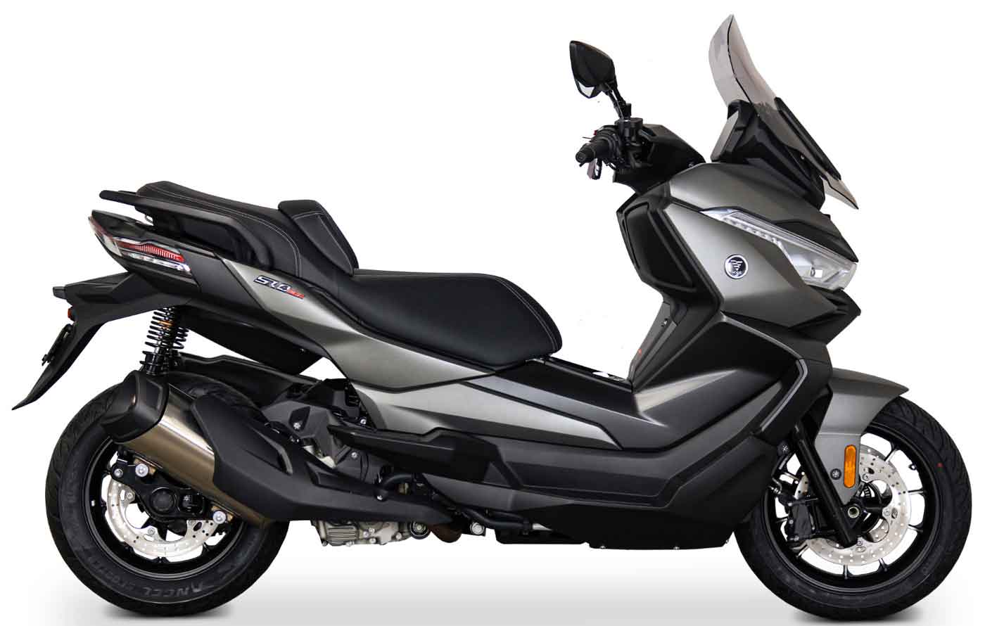 Voge Scooter SR4 Luxe Radar gris profil