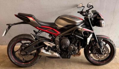 TRIUMPH STREET TRIPLE 765 R – Garantie 6 mois P&Mo