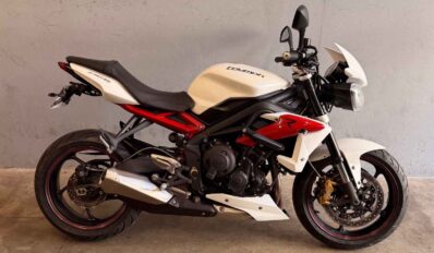 TRIUMPH STREET TRIPLE 675 R ABS – Garantie 6 mois P&Mo