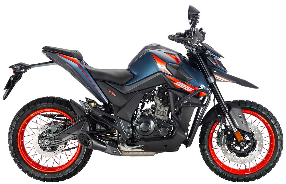 Zontes 125 Hyper Trail profil Zontes 125 Hyper Trail profil