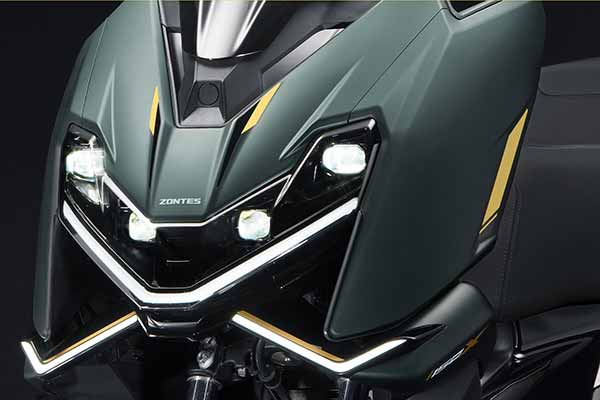 Zontes Scooter 125X phare