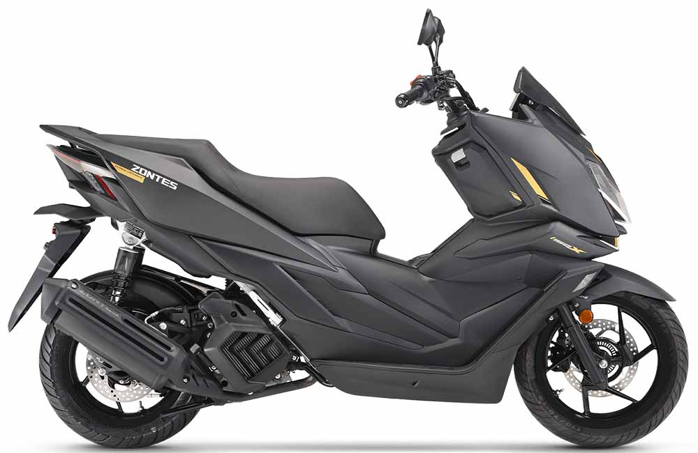 Zontes Scooter 125X noir mat