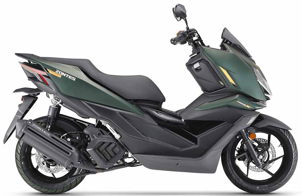 Zontes Scooter 125X vert mat